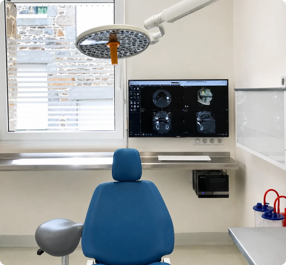 Cabinet dentaire spécialisé en implants dentaires et prothèses sur implants à Saint-Brieuc